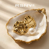 RSNY Pleated Earrings - main product photo