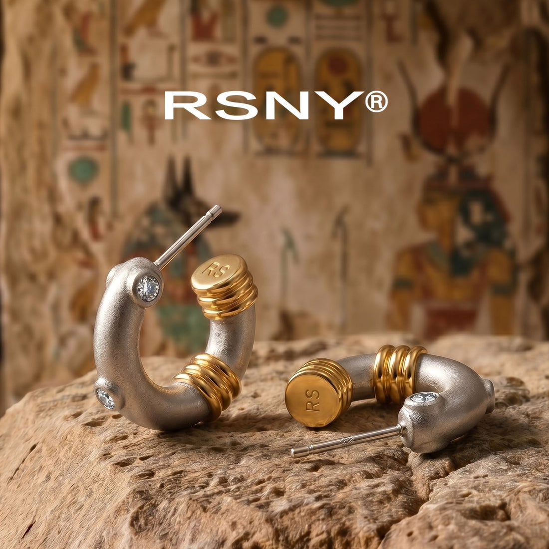 RSNY Vintage Roman Earrings - main product photo