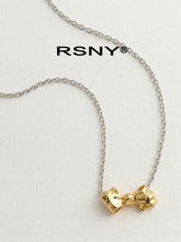 RSNY Bow Two-Tone Necklace - main product photo