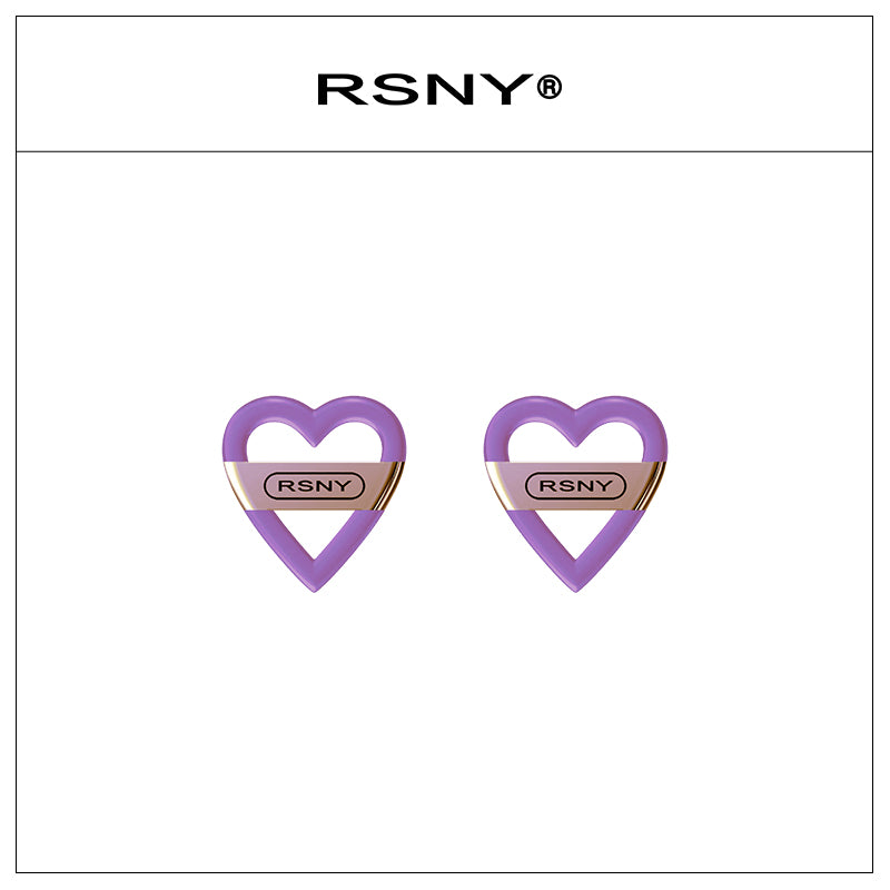 RSNY City Heart Earrings - main product photo
