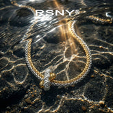 RSNY Two-Tone Abstract Necklace - main product photo