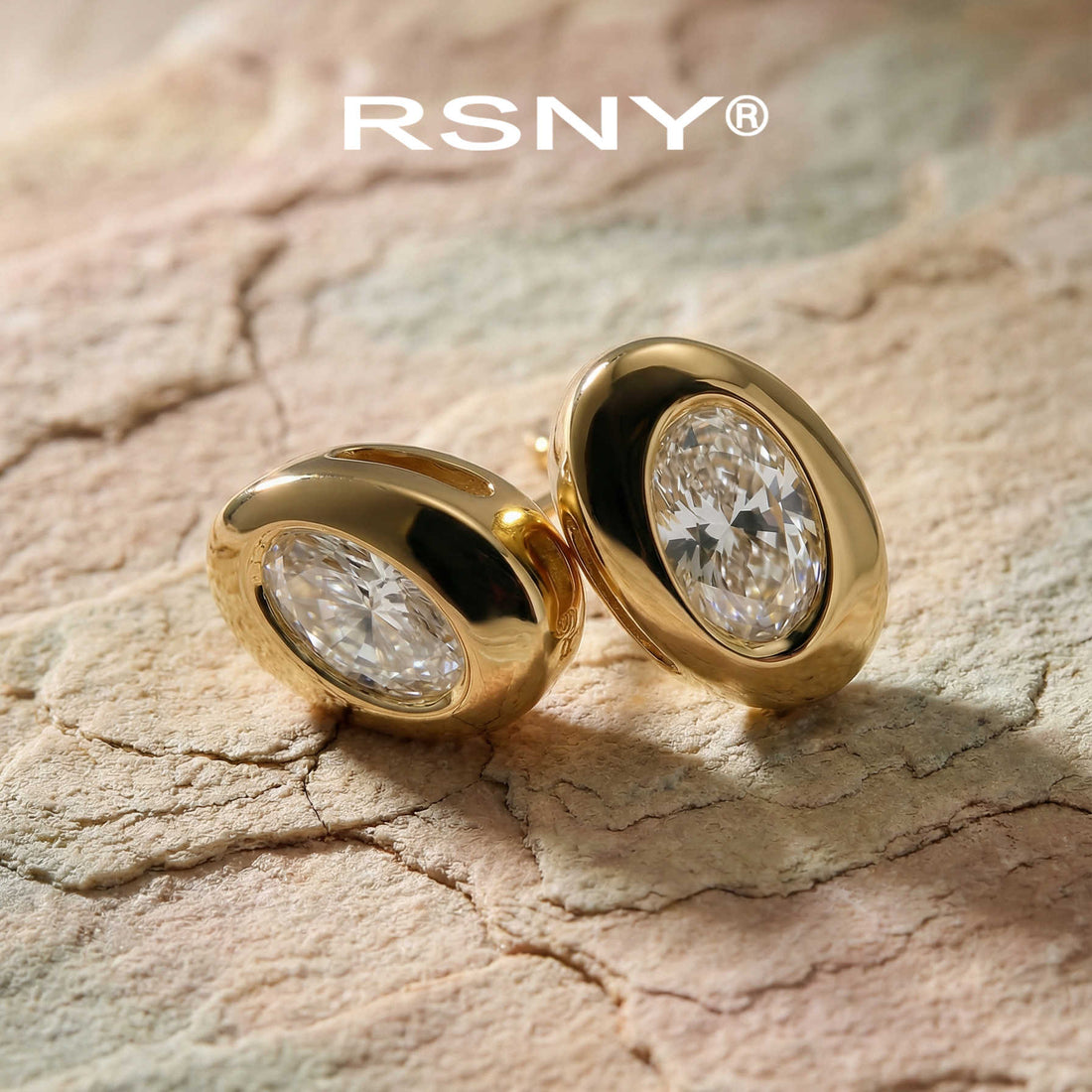 RSNY Crystal Sparkling Earrings - main product photo