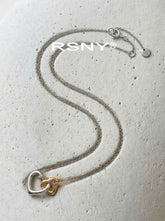 RSNY Heart Two-Tone Necklace - main product photo