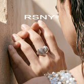 RSNY Heart Fingerprint Ring - main product photo
