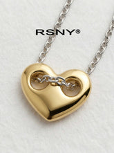 RSNY Heart Two-Tone Necklace - main product photo
