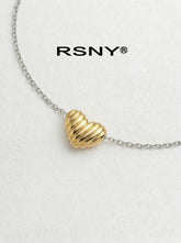 RSNY Heart Two-Tone Necklace - main product photo