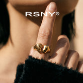 RSNY Heart Fingerprint Ring - main product photo