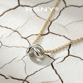 RSNY Mobius Two-Tone Necklace - main product photo
