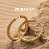 RSNY Textured Trendy Earrings - main product photo