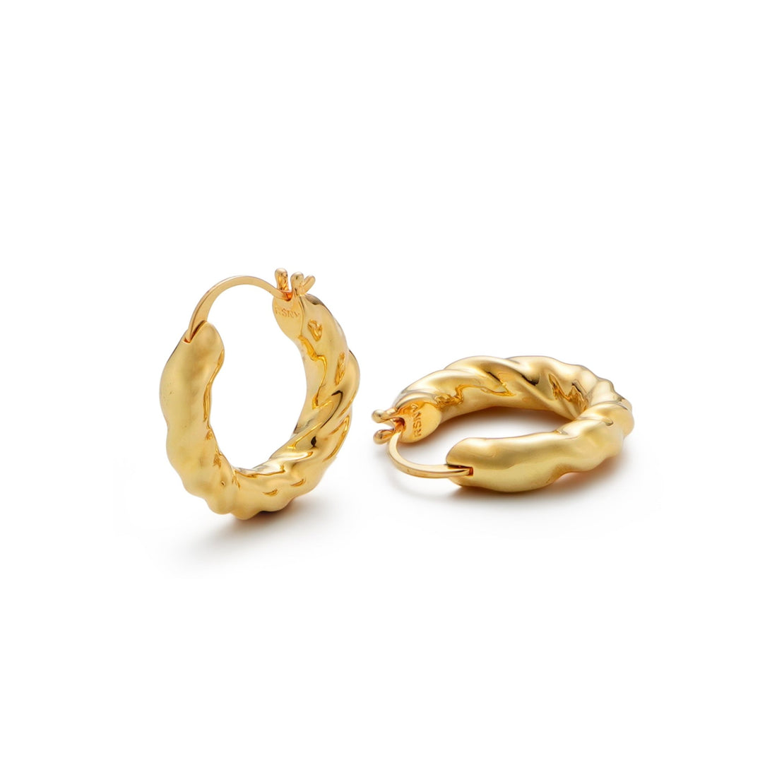 RSNY abstract line earrings - R2033B