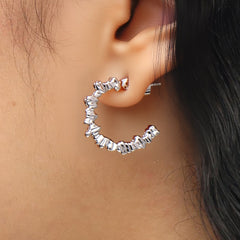RSNY Abstract Line Earrings - R2225A