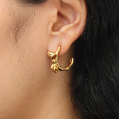 RSNY Bowtie Ribbon Earrings - R2229B