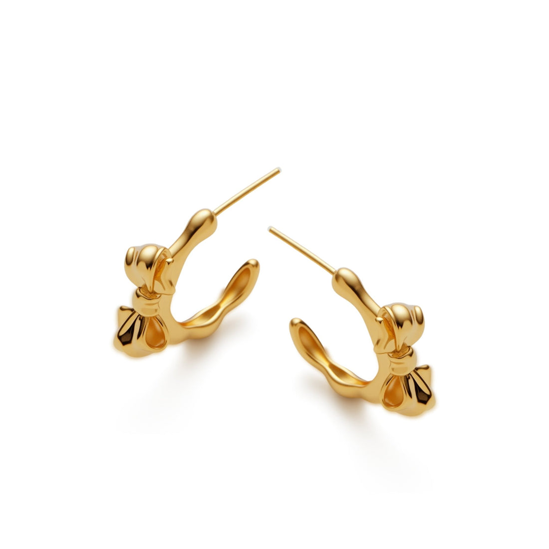RSNY Bowtie Ribbon Earrings - R2229B
