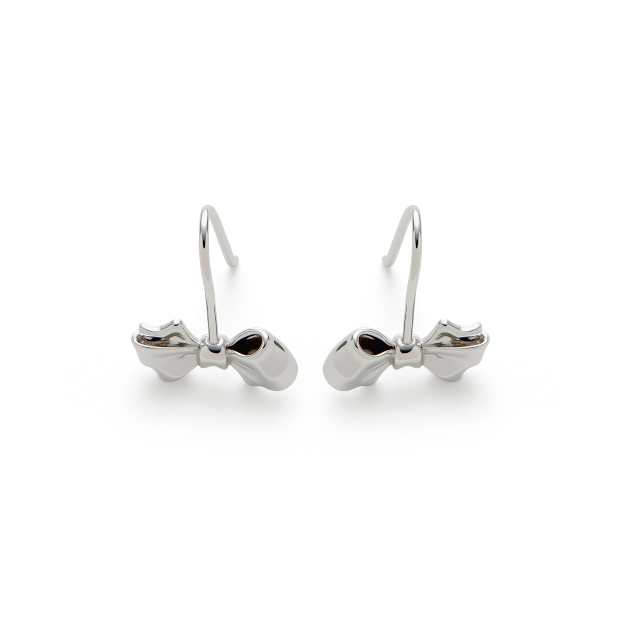 RSNY Bowtie Ribbon Earrings - R2230A