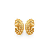 RSNY Butterfly Earrings - R2246B