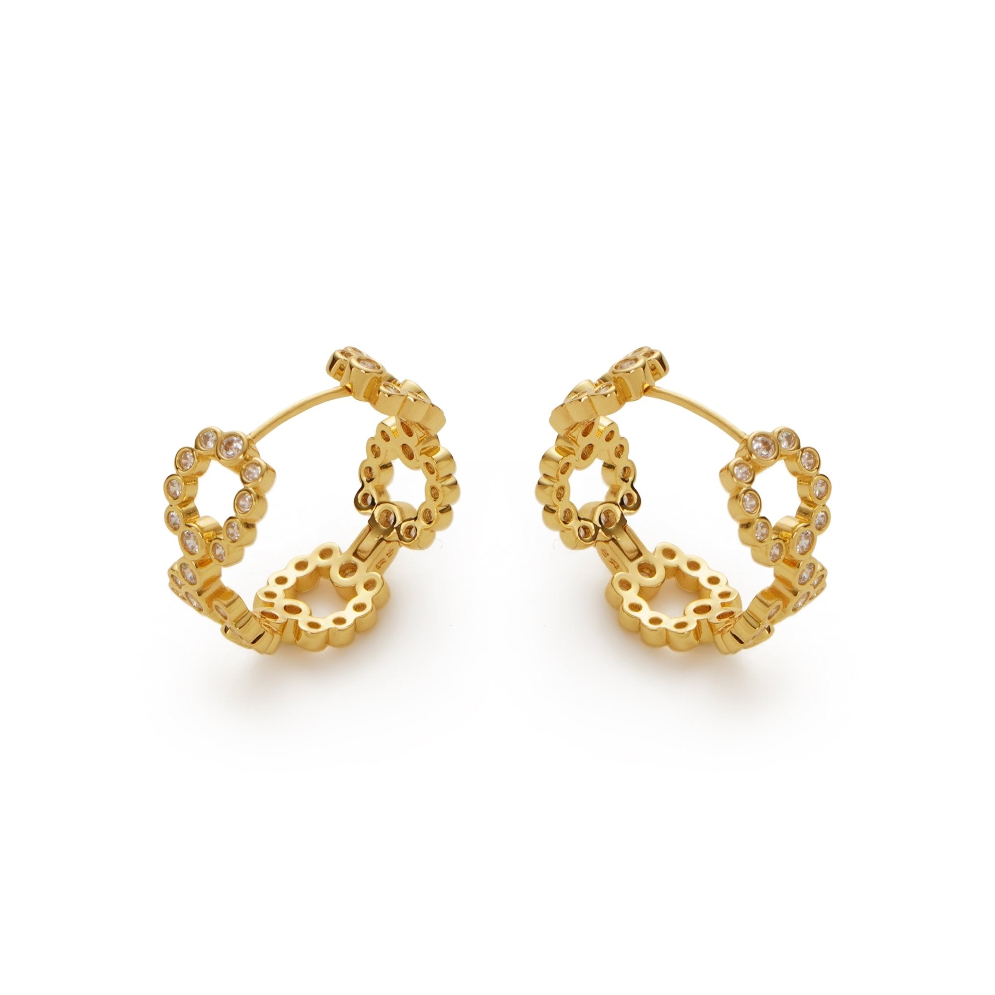 RSNY Chain Earrings - R2197B