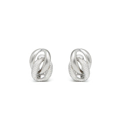 RSNY chain shaped earrings - R2071A