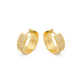 RSNY City heart city love earrings - R1817B
