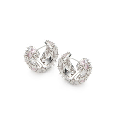 RSNY Crystal Diamond Earrings - R2218B