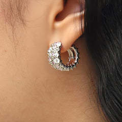 RSNY Crystal Diamond Earrings - R2218B