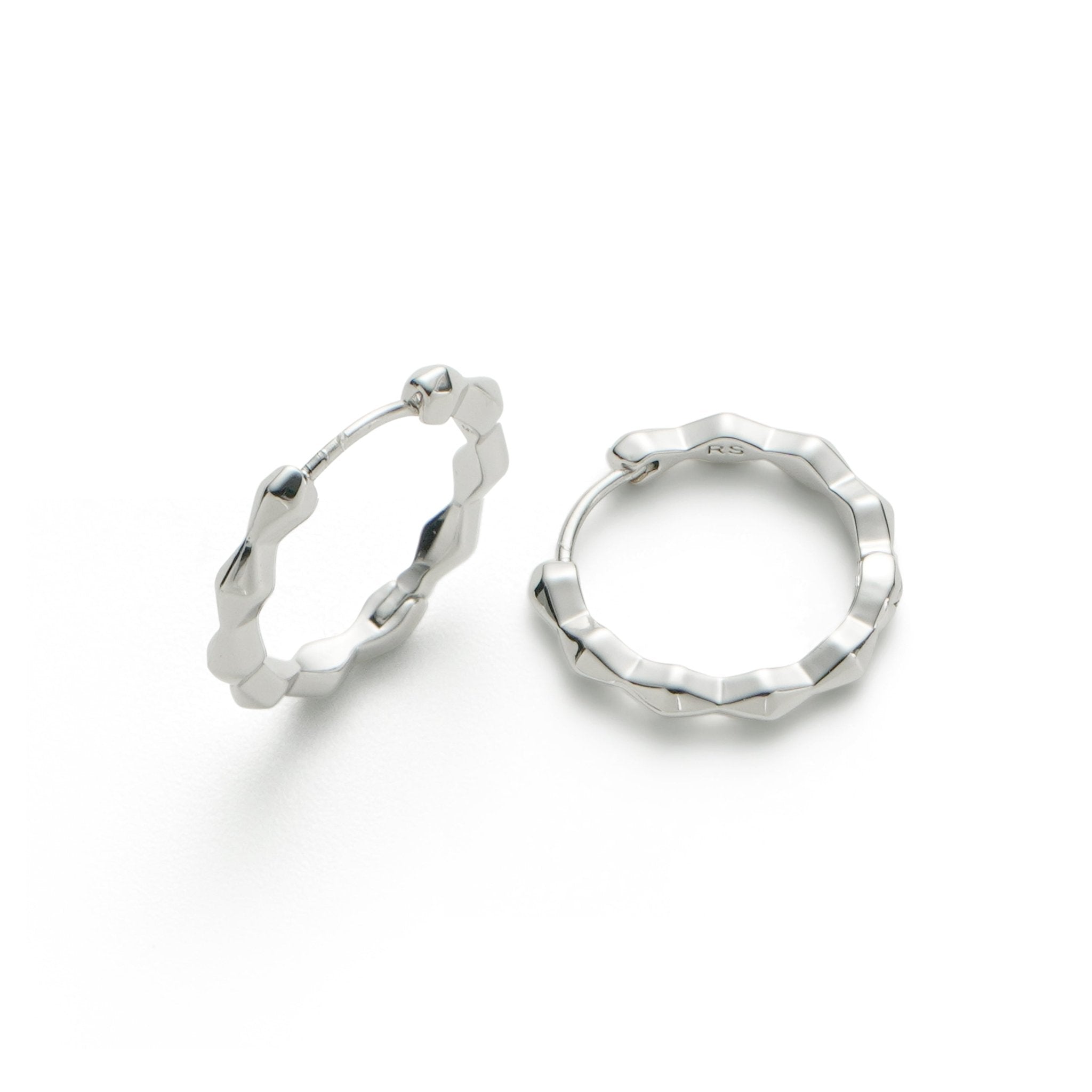 RSNY diamond cut earrings - R2171A