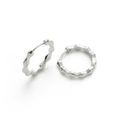 RSNY diamond cut earrings - R2171A