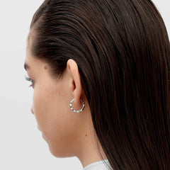 RSNY diamond cut earrings - R2171A