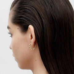 RSNY diamond cut earrings - R2171B