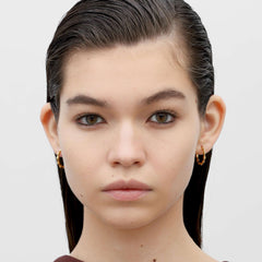 RSNY diamond cut earrings - R2171B