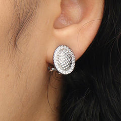 RSNY Diamond Egg Earrings - R2042A