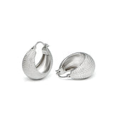 RSNY Diamond Geometric Earrings - R2080A