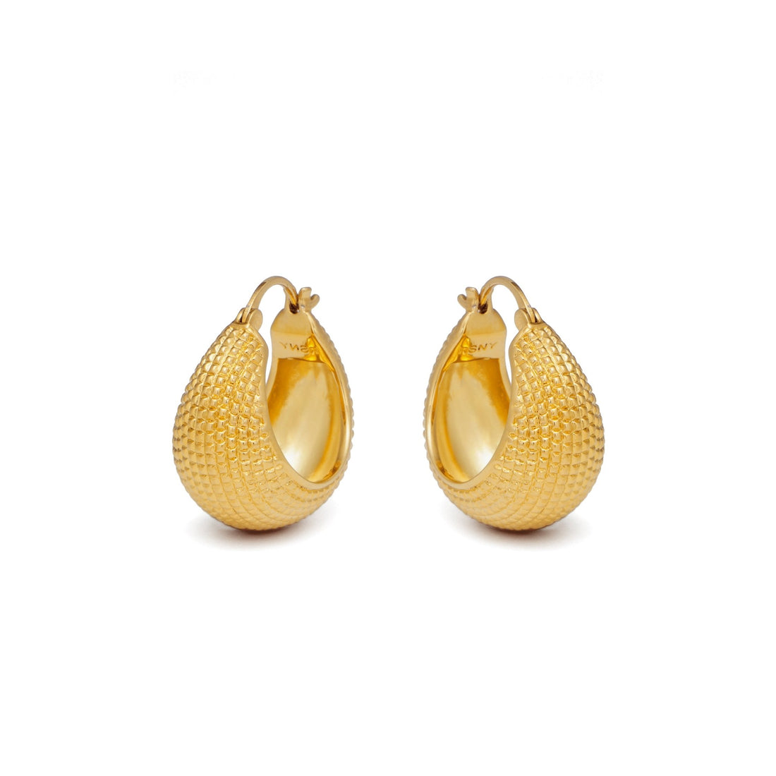 RSNY Diamond Geometric Earrings - R2080B