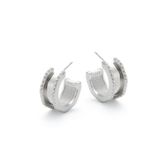 RSNY Diamond Line Earrings - R2047A