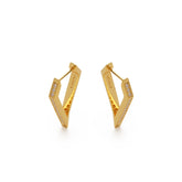 RSNY Diamond Line Earrings - R2146B
