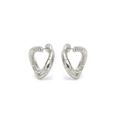 RSNY diamond pattern chain earrings - R2083A