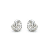 RSNY diamond pattern chain stud earring chain - R2026A