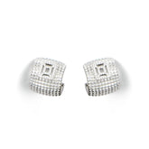 RSNY diamond pattern earrings - R2023A