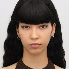 RSNY diamond pattern earrings - R2024A