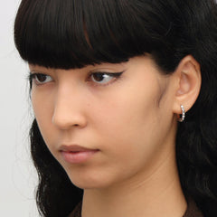 RSNY diamond pattern earrings - R2024A