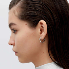 RSNY diamond pattern earrings - R2109A