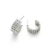 RSNY diamond shaped earrings - R1789A
