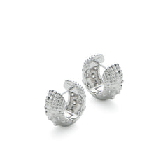 RSNY Diamond Textured Earrings - R2140A