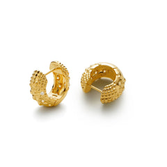 RSNY Diamond Textured Earrings - R2140B