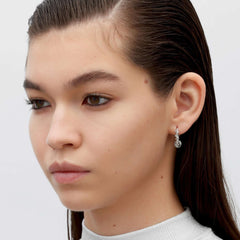 RSNY Diamond Textured Earrings - R2141A