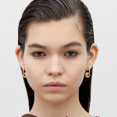 RSNY Diamond Textured Earrings - R2157B