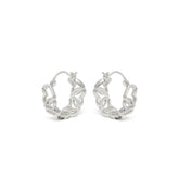RSNY Diamond Textured Love Earrings - R2066A
