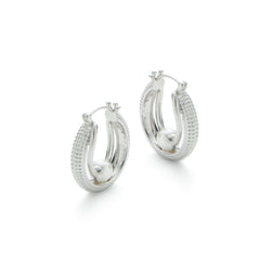 RSNY double pearl earrings - R2139A