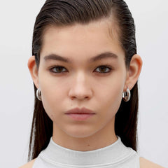 RSNY double pearl earrings - R2139A