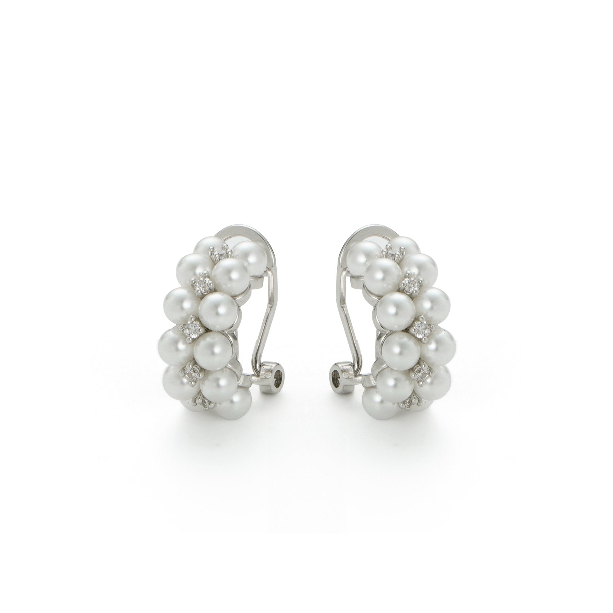 RSNY double pearl earrings - R2164A
