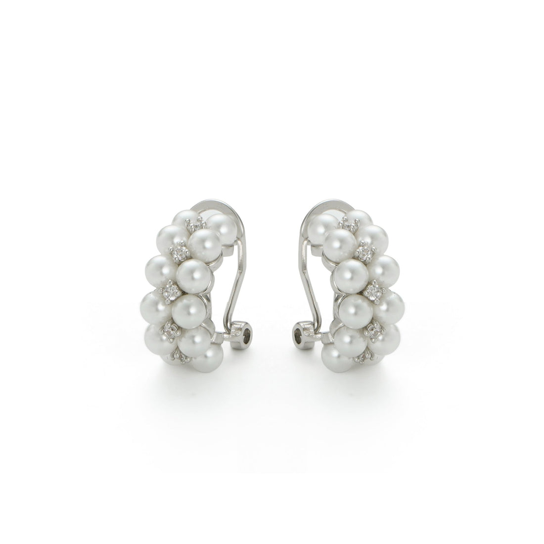 RSNY double pearl earrings - R2164A